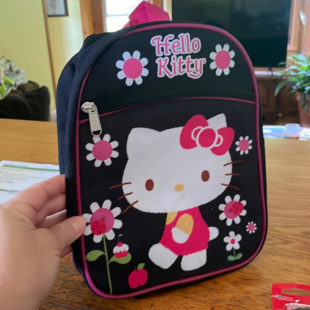 NWOT hello kitty mini backpack